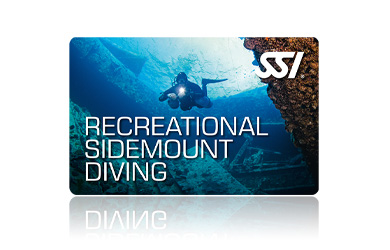 SSI Specialty - Recreational Sidemount Diving - Sidemounttauchen
